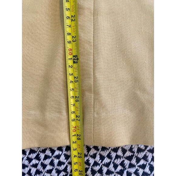Veronica Beard Nisha Yellow Linen Wool Blend Dickey Blazer Jacket $595 Size 10 - Picture 11 of 16